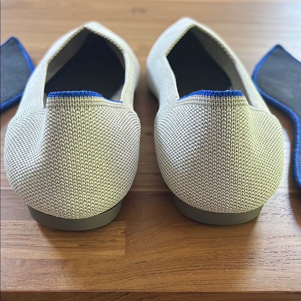 Rothy's The Point Light Grey Size 8 EUC - Picture 4 of 5